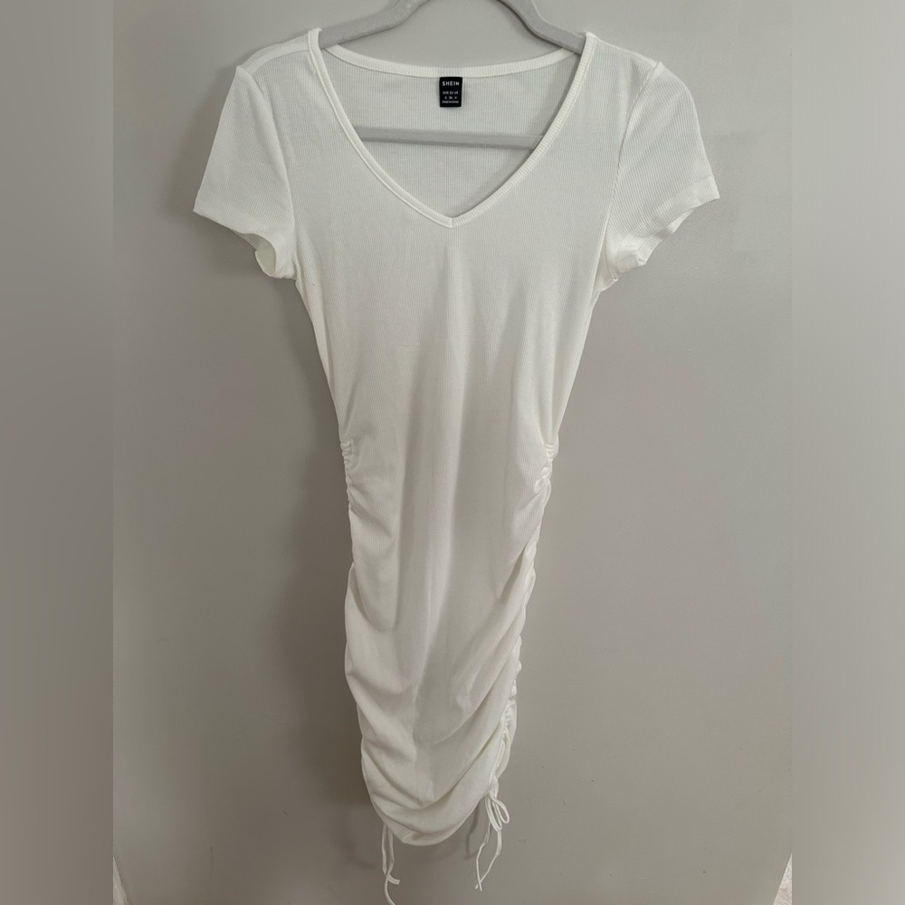 Rubber White Dress
